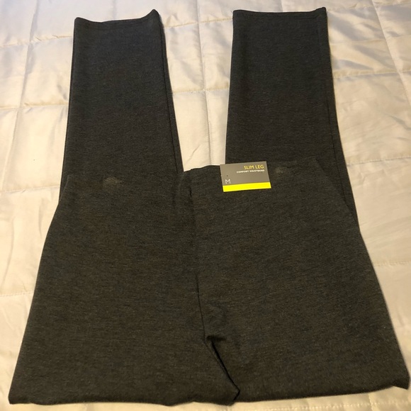 Brand New with Tags JM Charcoal Grey Slim Slacks- Medium - Picture 2 of 5